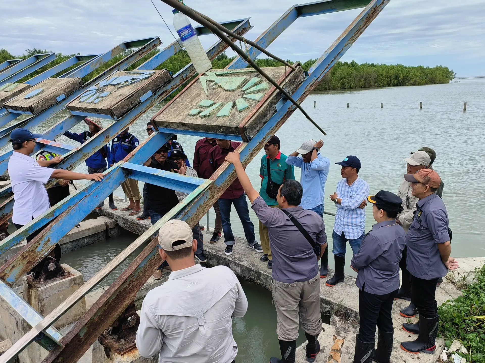 Kunjungan Kerja Kejaksaan Agung Dredger WM