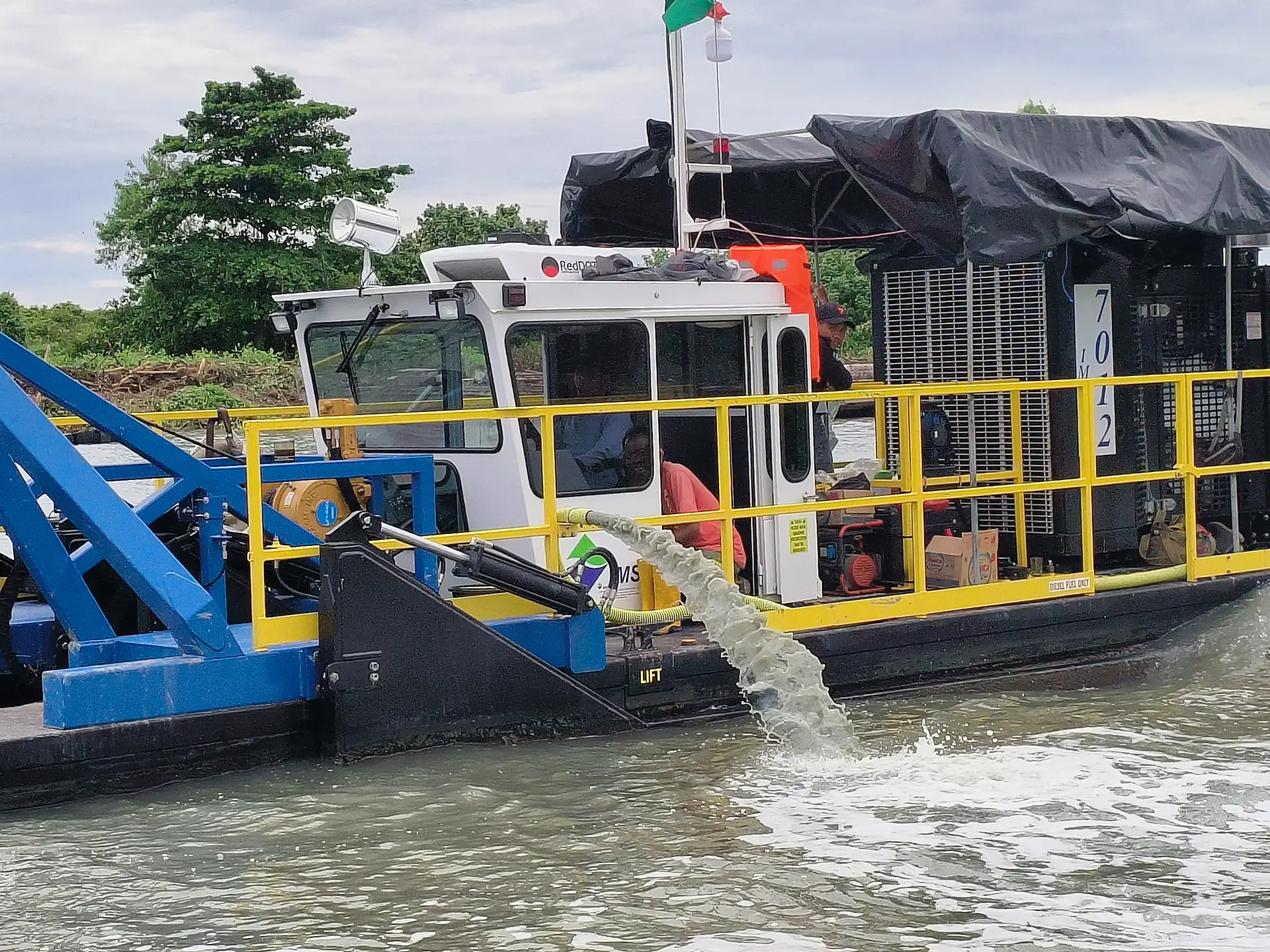 Kunjungan Kerja Kejaksaan Agung Dredger WM